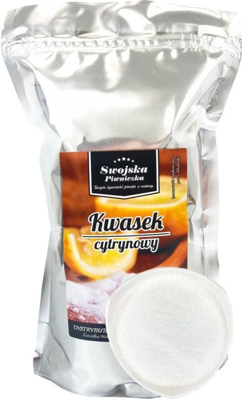 KWAS CYTRYNOWY KWASEK SPOŻYWCZY 1Kg Swojska Piwniczka