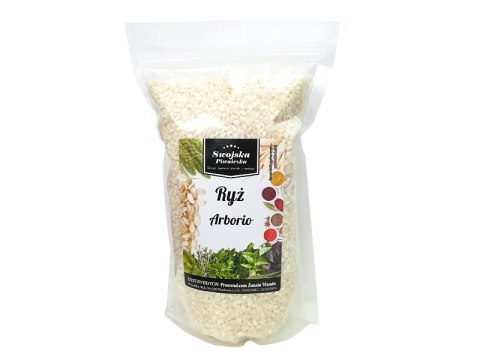 RYŻ WŁOSKI ARBORIO DO RISOTTO 500g SWOJSKA PIWNICZKA