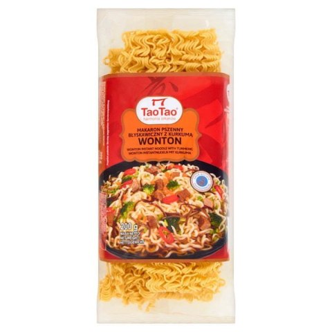 MAKARON PSZENNY BŁYSKAWICZNY WONTON 200G TAO TAO