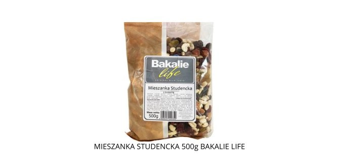 MIESZANKA STUDENCKA 500g BAKALIE LIFE Symbol: 5905027020350